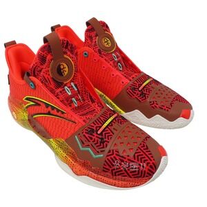 ANTA KAI 1 Kyrie Irving Red Graphic Basketball Shoes Mens 15 Rare HTF Loud Bold